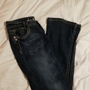 Wallflower boot cut jeans size 11 only worn 2 time